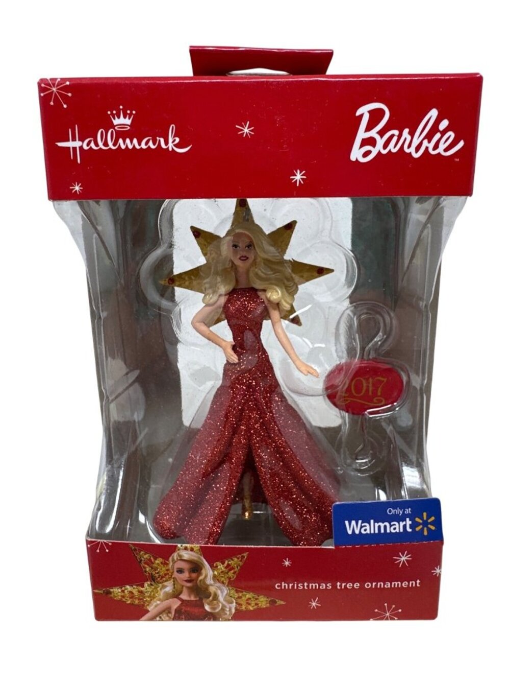 Hallmark Barbie 2017 Christmas Tree Ornament